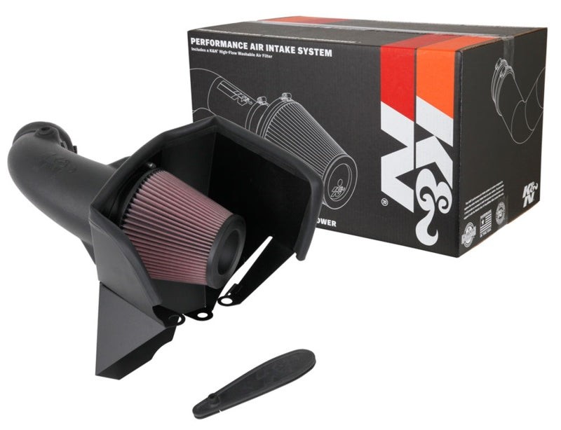 K&N 18-19 Jeep Grand Cherokee Trackhawk V8-6.2L F/I AirCharger Performance Intake