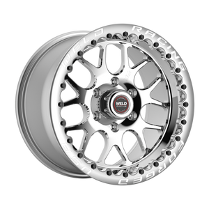 Weld S77 HD Beadlock 17x11/6x127/7.4 BS/3.18 HB-Polished Center-Polished Shell-Polished SBL Wheel