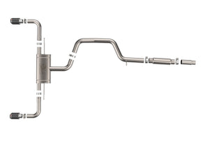 aFe 22-24 Volkswagen GTI MACH Force-Xp 3 to 2-1/2 IN Stainless Steel Cat-Back Exhaust w/Carbon Tips