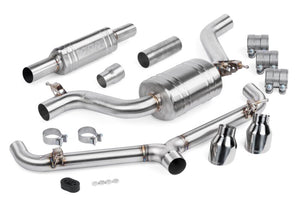 APR 20-21 Volkswagen GTI TCR (MK7.5) Catback Exhaust System w/Front Muffler