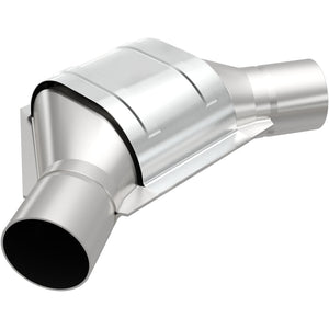 MagnaFlow Universal Catalytic Converter 2.50inch Angled Inlet/Outlet