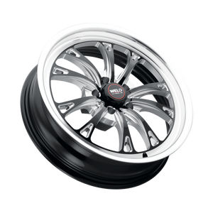 Weld Belmont Drag 20x8 / 5x114.3 / 4.5 BS / 78.1 HB - Gloss Black Milled - Non-BL Wheel