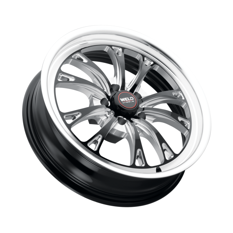 Weld Belmont Drag 20x8 / 5x114.3 / 4.5 BS / 78.1 HB - Gloss Black Milled - Non-BL Wheel