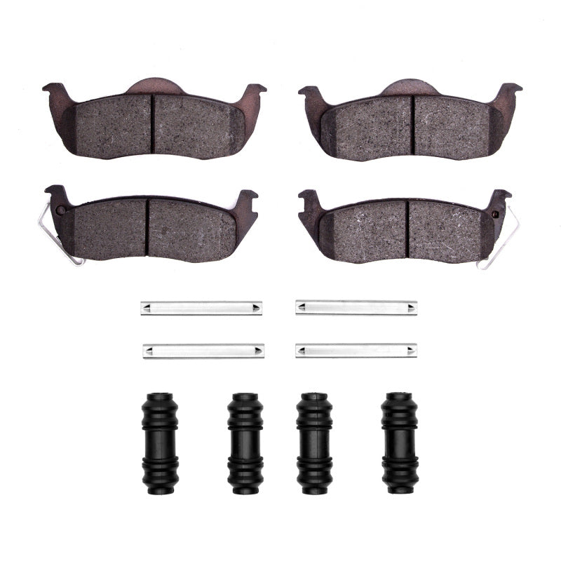 R1 05-10 Jeep Commander Rear Optimum OE Pads & Hardware Kit