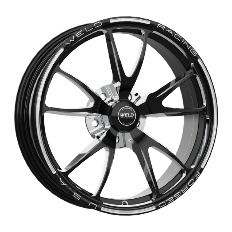 Weld Full Throttle Frontrunner 18x6 / 5x115 / 2.7 BS / 3.1 HB - Gloss Black Milled - Non-BL Wheel