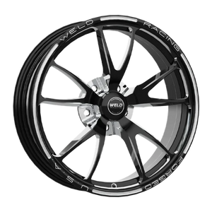 Weld Full Throttle Frontrunner 15x3.5/5x4.5/1.75 BS/3.18 HB - Gloss Black Milled - Non-BL Wheel