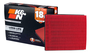 K&N Jeep Renegade L4-2.4L F/I 15-17 Air Filter