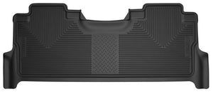 Husky Liners 21-23 Ford F-150 CC SC / 2017 F-250 SD CC X-Act Contour Rear Floor Liners - Black