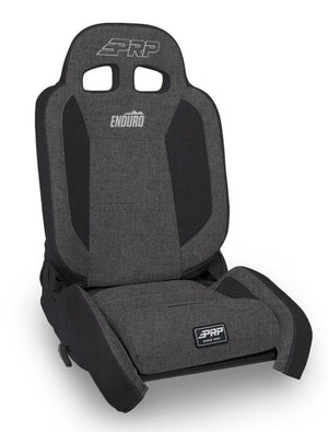 PRP EnduroTrail Reclining Suspension Seat - Gray Tweed - Driver