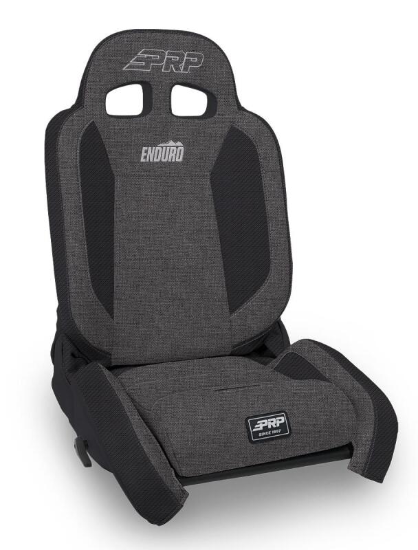 PRP EnduroTrail Reclining Suspension Seat - Gray Tweed - Driver