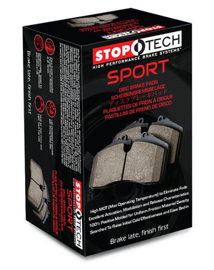 StopTech Performance 02-05 Infiniti G35 / 07-09 Nissan Altima/Sentra / 6/02-05 350Z Front Brake Pa