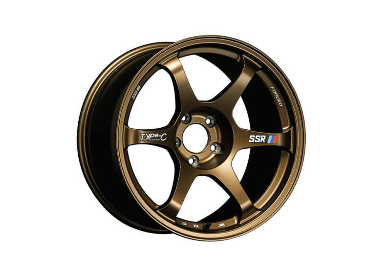 SSR Type-C Forged 18x8.5 +44 5/114.3 - Racing Bronze Wheel