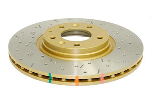 DBA 05+ MazdaSpeed6 / 05+ MX-6 Front Drilled & Slotted 4000 Series Rotor