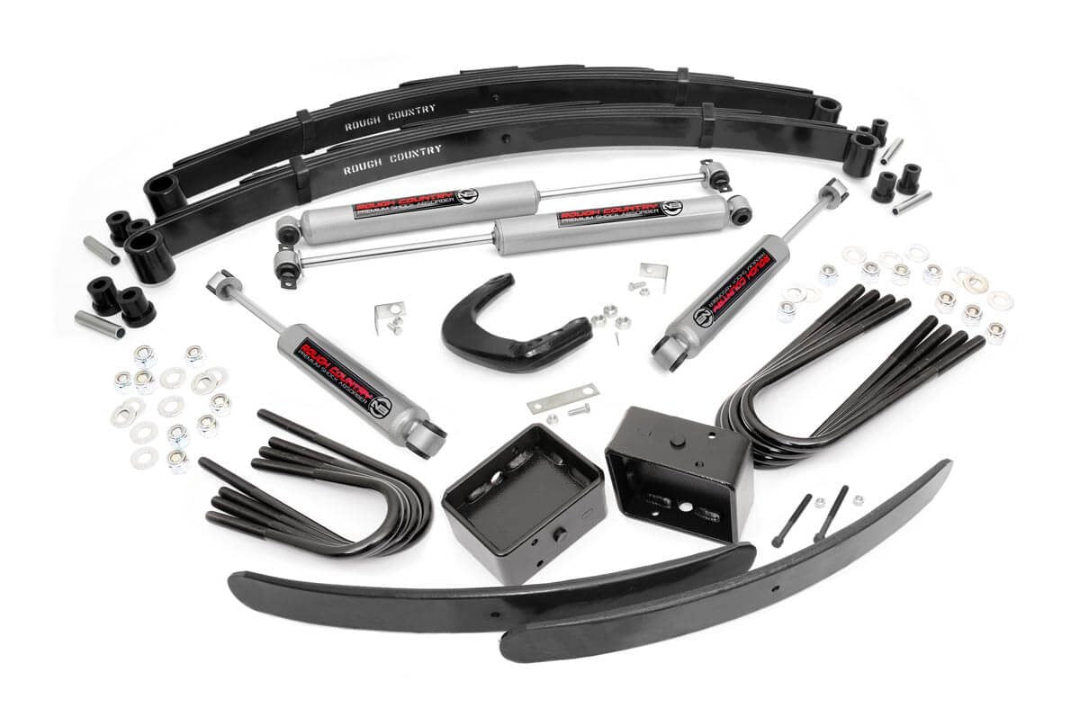 Rough Country 6 Inch Lift Kit Rear Blocks | Chevy/GMC C10/K10 Truck & SUV/K5 Blazer (73-76)