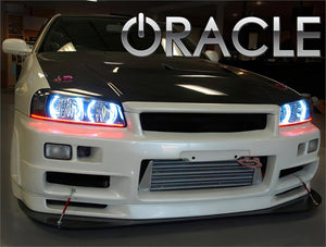 Oracle Nissan Skyline 98-01 Halo Kit - ColorSHIFT w/ BC1 Controller