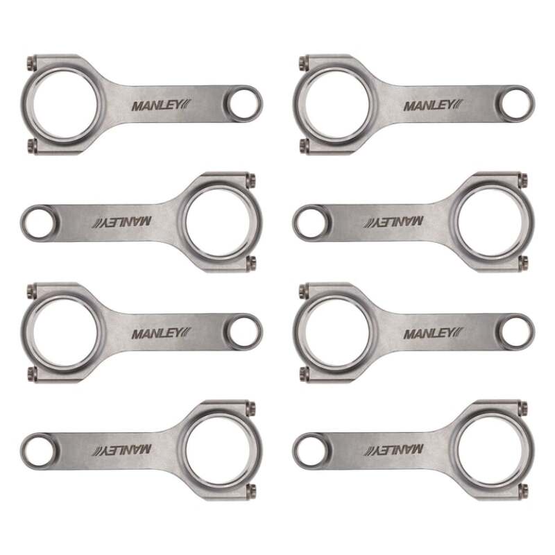 Manley Chevy Small Block 6.000in H Beam w/ ARP 2000 Connecting Rods - Single