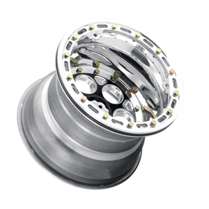 Weld Magnum Midget Sprint 13x10/31-Spline/3 BS - Black Center - Polished Shell - Polished IBL Wheel