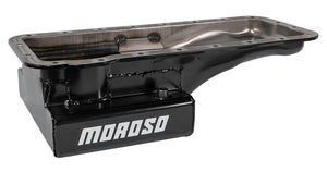 Moroso Ford 352-428 FE (w/Front Sump) Kicked Out Wet Sump 8qt 6in Steel Oil Pan