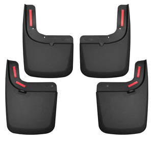 Husky Liners 17 Ford F-250 Super Duty / F-350 Super Duty Front and Rear Mud Guards (w/ Flares) Black