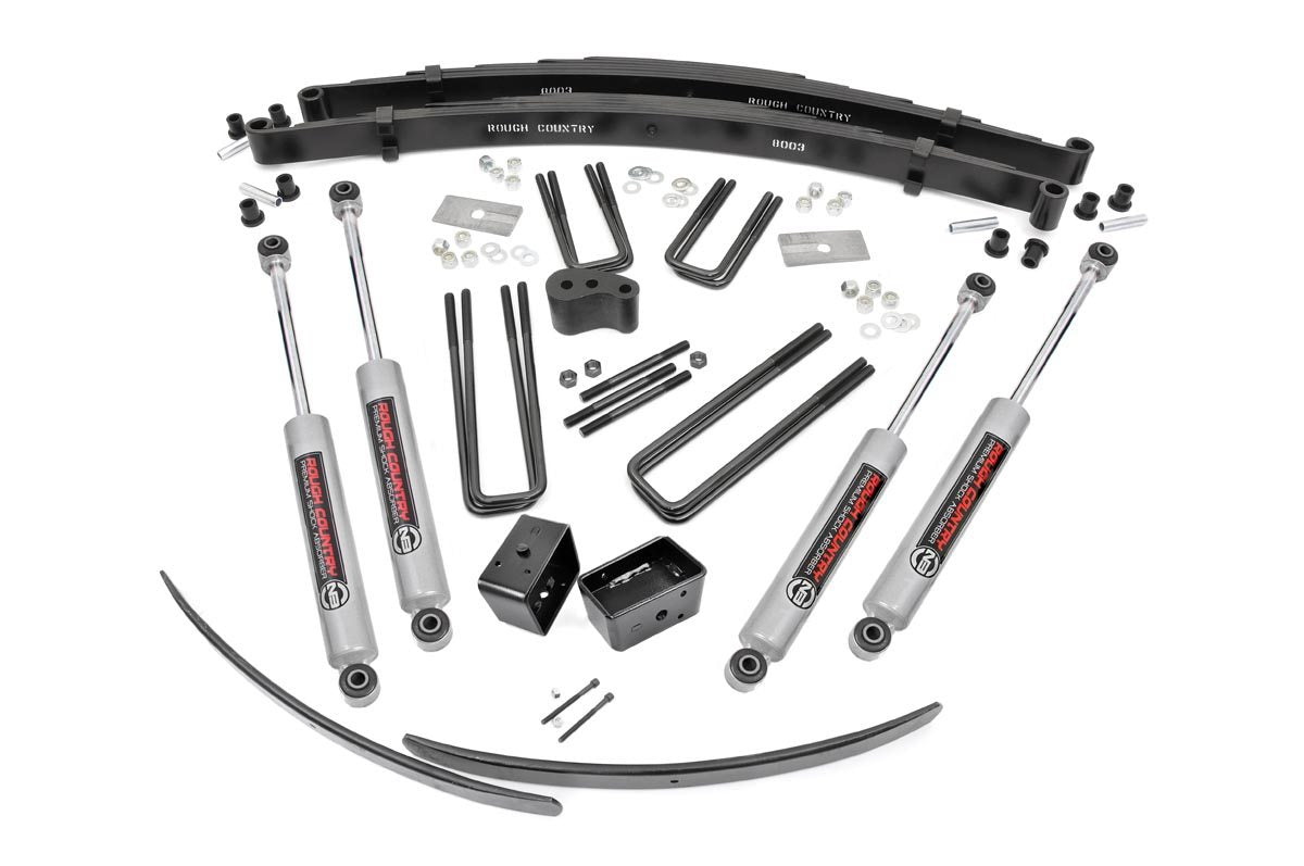 Rough Country 4 Inch Lift Kit Rear Blocks | Dodge/Plymouth Ramcharger (78-93)/Trailduster (78-81)