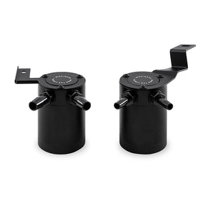 Mishimoto 2015+ Subaru WRX Baffled Oil Catch Can Kit - Black