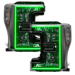 Oracle Ford Superduty 17-19 Dynamic Headlight DRL - ColorSHIFT - Dynamic