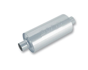 Borla 2.75in In/Out 7.75in Diameter x 24in L Universal Muffler - Heavy Duty Truck Applications