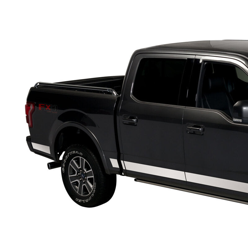 Putco 09-14 Ford F-150 Super Crew 6.5 Short Box - 7in Wide - 12pcs Pro SS Rocker Panels