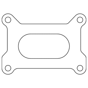Cometic Holley 2 Barrel 500 CFM .039in Fiber Carburetor Gasket - 3.640in x 1.750in - Open Plenum