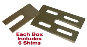 SPC Performance MBZ SHIMS 4X6.5X3.5 deg.(6)
