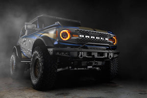 Oracle 2021+ Ford Bronco Oculus Bi-LED Projector Headlights - ColorSHIFT LED