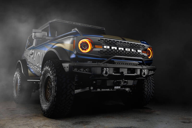 Oracle 2021+ Ford Bronco Oculus Bi-LED Projector Headlights - ColorSHIFT LED