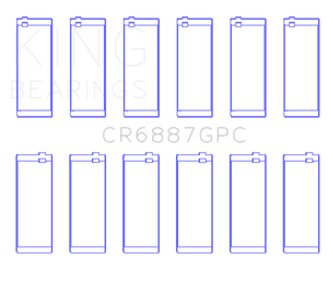 King Engine Bearings Toyota Supra B58 (Size 0.25) Connecting Rod Bearing Set