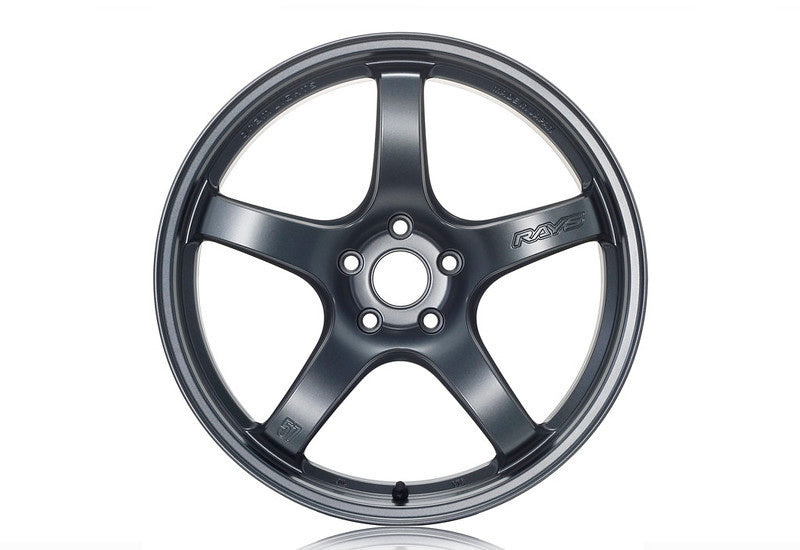 Gram Lights 57CR 18x8.5 +50 5x114.3 Gunblue 2 Wheel