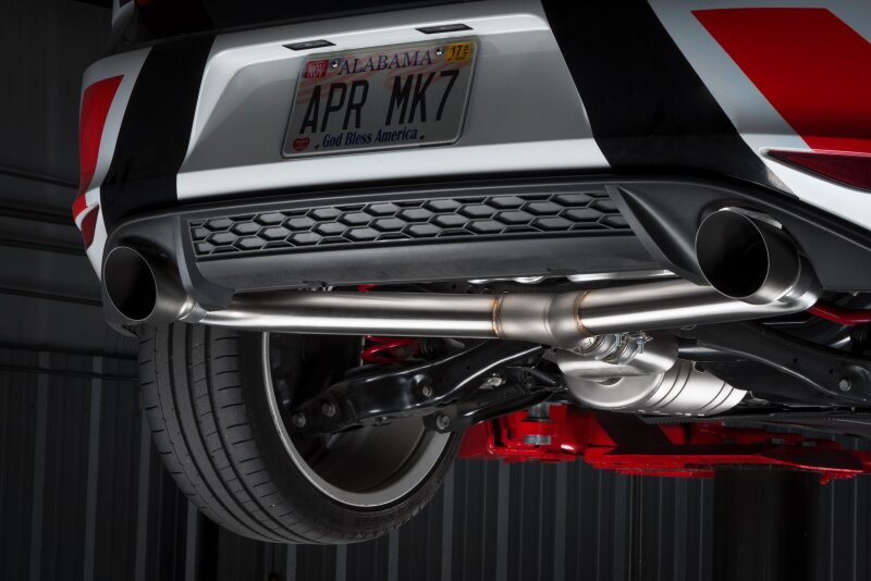 APR 20-21 Volkswagen GTI TCR (MK7.5) Catback Exhaust System w/Front Muffler