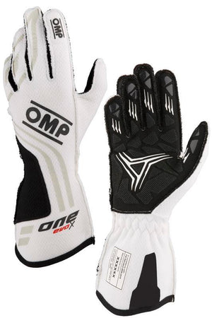 OMP ONE EVO-X MY24 GLOVES FIA 8856-2018 RED SZ M