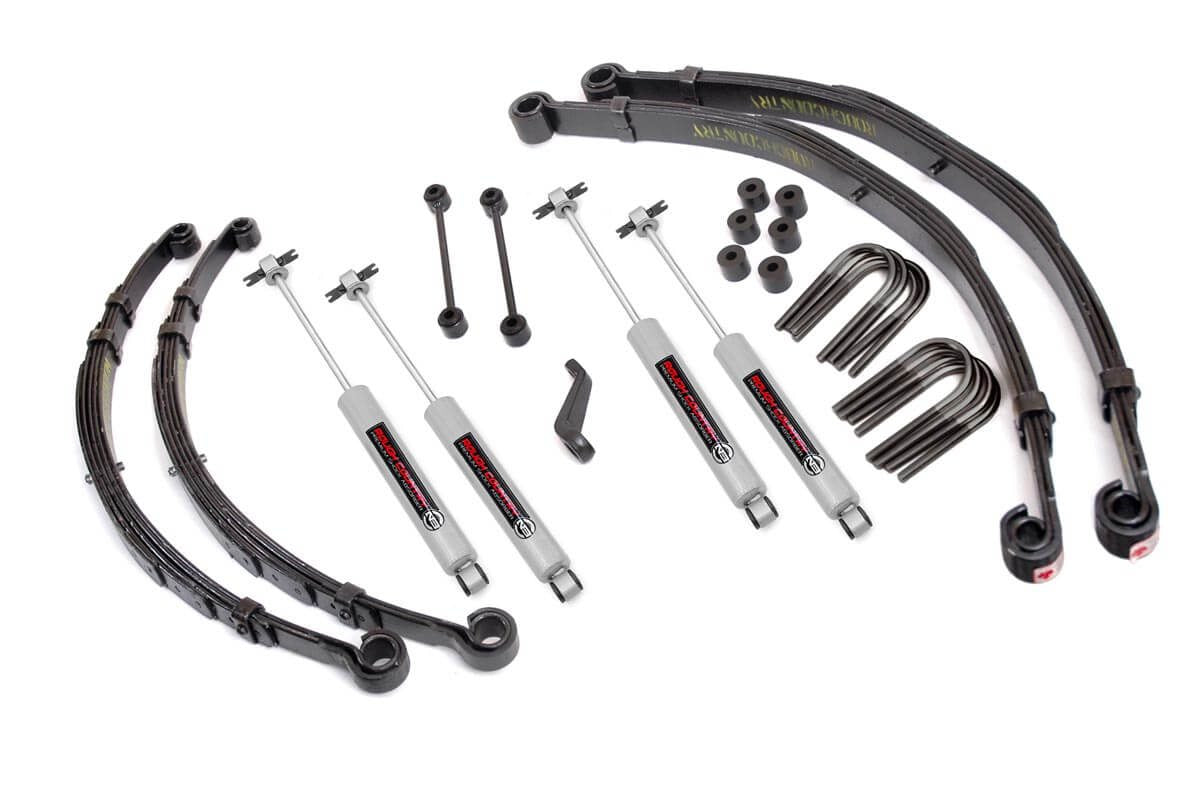Rough Country 4 Inch Lift Kit | Jeep CJ5/CJ7 5 4WD (1982-1983)