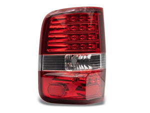 Raxiom 04-08 Ford F-150 Styleside LED Tail Lights- Chrome Housing- Red/Clear Lens