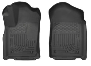 Husky Liners 11-15 Dodge Durango/Jeep Grand Cherokee WeatherBeater Front Floor Liner - Black
