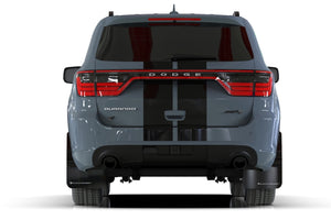 Rally Armor 16-26 Dodge Durango GT/Hellcat/RT/SRT 392/SXT Black UR Mud Flap Grey Logo