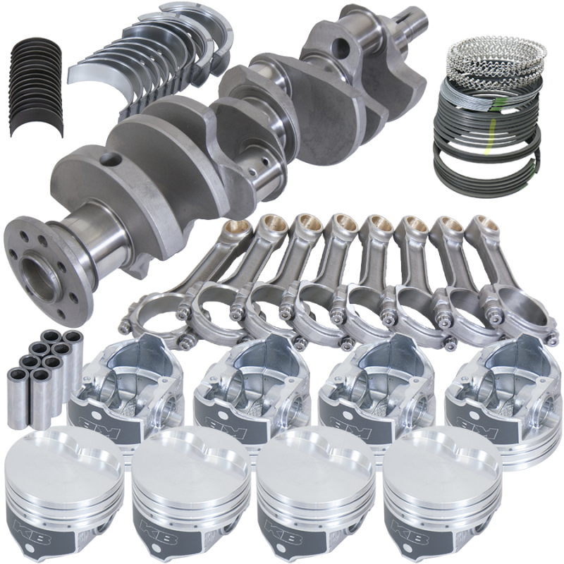 Eagle Chrysler 360 3.580in Crank 6.123in I-Beam Rods -5cc Flat Top 4.060in Pistons Rotating Assembly