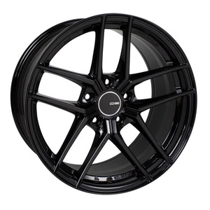 Enkei TY5 18x8.5 5x100 45mm Offset 72.6mm Bore Black Wheel