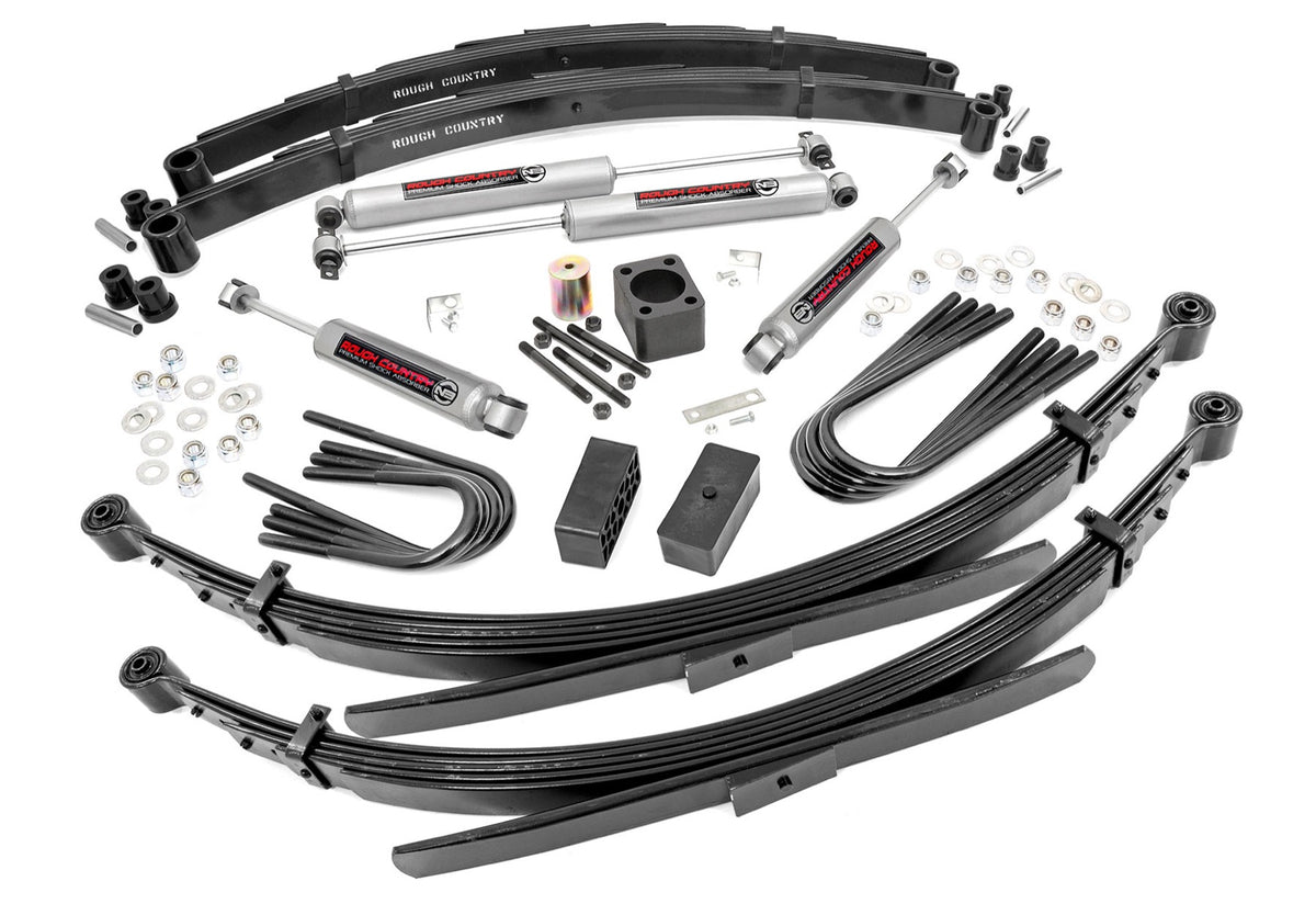Rough Country 6 Inch Lift Kit Rear Springs | Chevy/GMC K30/K35 Truck 4WD (77-87)