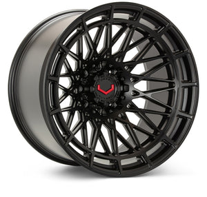 Vossen LCX-03 24x12 - 8x170 - ET44 - Ultra Deep - 125.1 - Satin Black Wheel