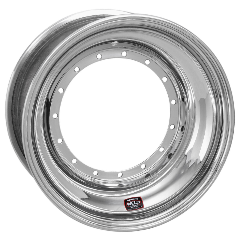 Weld Sprint Direct Mount 15x8 / 5x9.75 / 3 BS - Black Shell - Black OBL Wheel