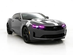 Oracle 19-21 Chevy Camaro LS/LT RGB+A Headlight DRL Kit - ColorSHIFT w/o Controller