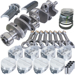 Eagle Chevy LT1350 1Pc 3.750in Crank 5.700in I-Beam Rods -10cc 4.040in Pistons Rotating Assembly