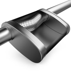 MagnaFlow Muffler Mag SS 14X5X8 2.5 O/O