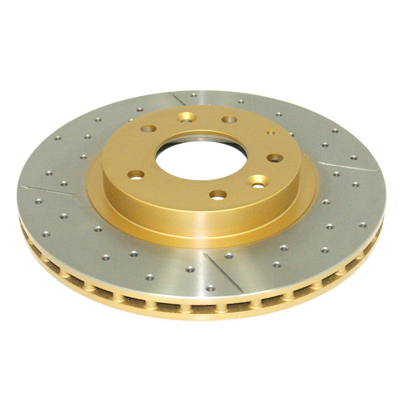 DBA 06+ MX-5 Miata Front Drilled & Slotted Street Series Rotor