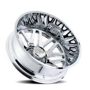 Cali Off-Road 9115D Invader Dually 22x8.25 / 8x200 BP / -192mm Offset / 142mm Hub Chrome Wheel